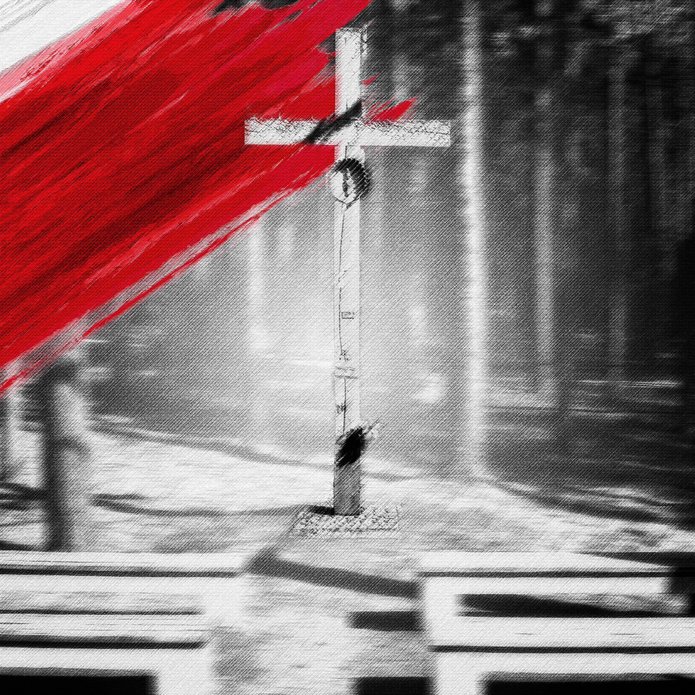 miejsce kaźni polskich oficerów w Katyniu