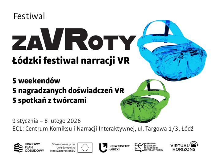 Grafika informująca o Festiwalu zaVroty 