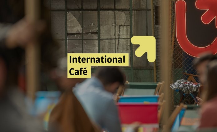 [Translate to English:] International Café 