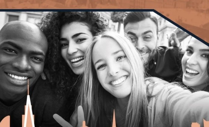 a decorative element: a group of doctoral students of different nationalities