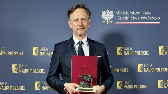 Gala Nauki Polskiej - prof. Dudek