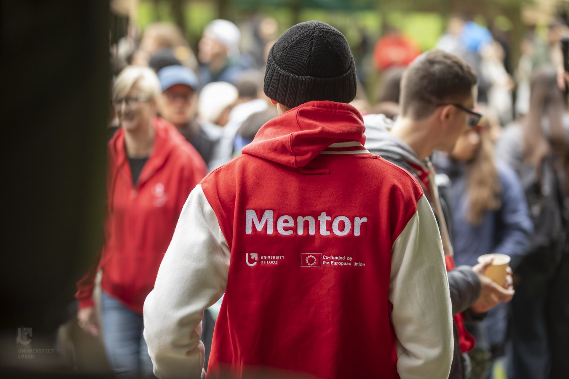 grafika promująca program Mentor UŁ
