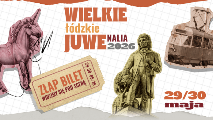 a graphic promoting Great Łódź Juwenalia 2026