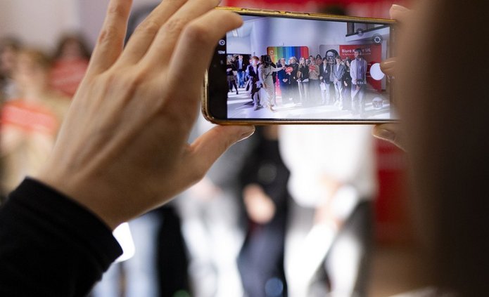 The "Talented at School, Brilliant at the University" programme  – a decorative element