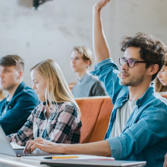 Grupa studentów