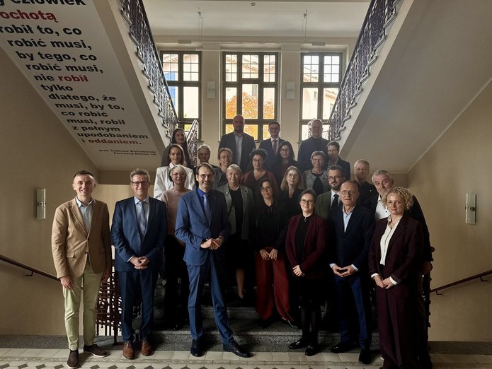 Delegation from UniLodz and DAAD
