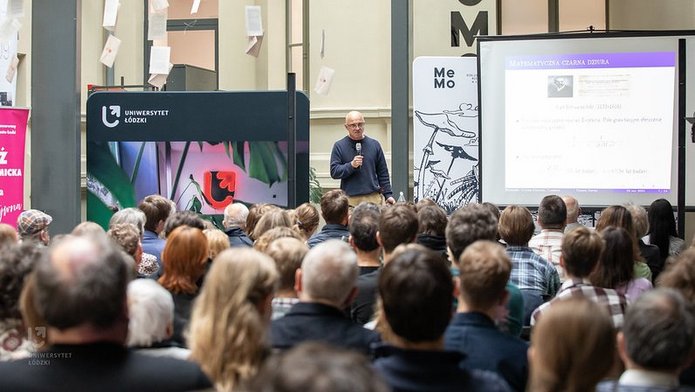 Photo of the audience during Prof. Maciej Dunajski's lecture