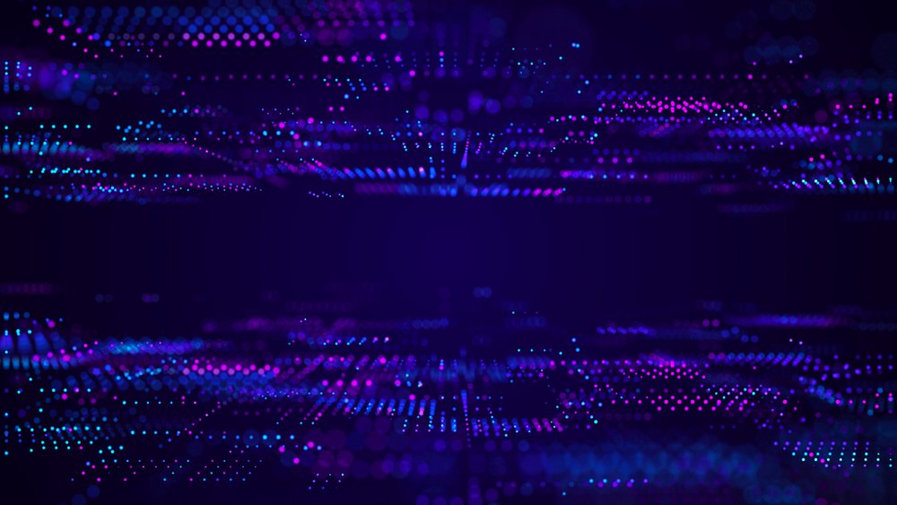 Abstract tech background. Abstract space background. Digital technology background. Computer code. 3d rendering. a graphic - decorative element