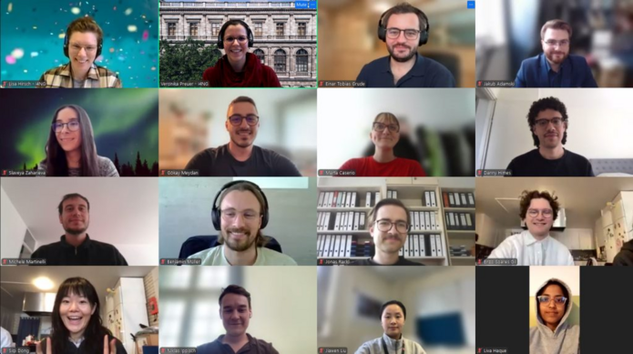 screenshot uczestników z Teams